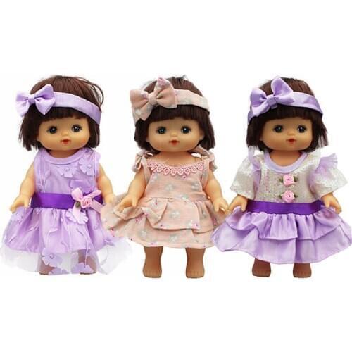 New Lovely Set for 25cm Mellchan Baby Doll Clothes Doll Accessories