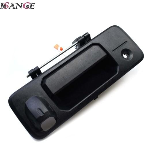 69090-0C090 For Toyota Tacoma 2016-2019 & Tundra 2014-2019 Rear Tailgate Tail Gate Door Handle Black w Backup Camera Provision