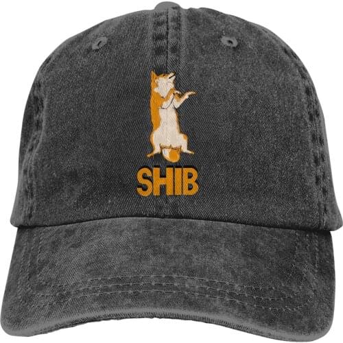Sleepy Shiba Inu The Baseball Cap Peaked capt Sport Unisex Outdoor Custom Shib Coin Shiba Crypto Doge Killer Hats