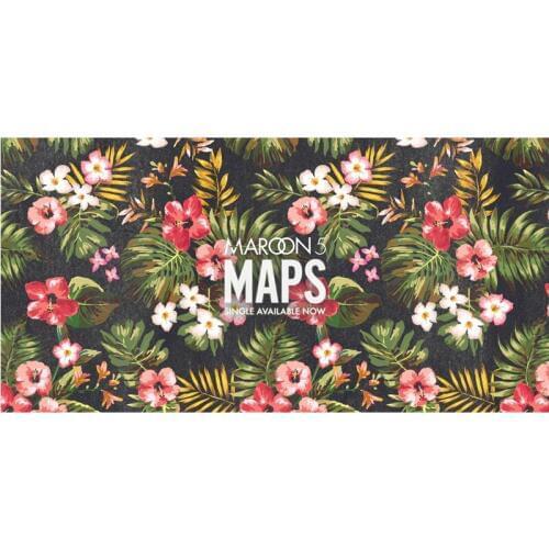 Super Soft Maroon 5 printed bamboo fiber bath towel for children toalla playa kids beach towel 70*140cm