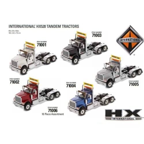NEW Diecast Masters 1/50 Scale International HX520 Day Cab Tandem Tractor Cab Only for collection