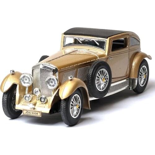 High Simulation Exquisite Diecasts&Toy Vehicles: A Vintage Car Model Bentley 1:32 Alloy Diecast Car Model