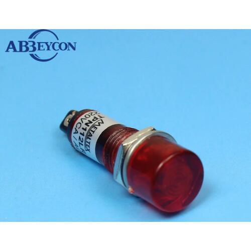 ZS28 10mm red indicator light 10mm pilot light 220V 24V indicator light