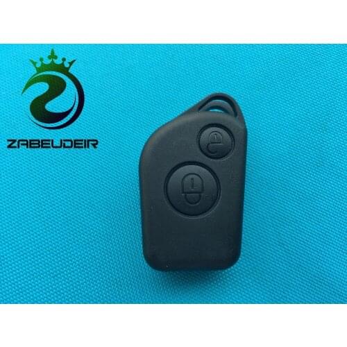 10Pcs/Lot Of New Replacement Key Case For Citroen Elysee 2 Button Remote Blank Shell Can't Insert Blade No Logo Auto Parts Cheap
