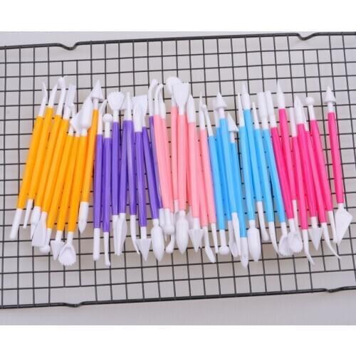 8pcs/set Carving Engraving Pen Graver Fondant Mold Cake Decorating Tools DIY Kitchen Baking Pastry Spatulas Cutting Tool MX55