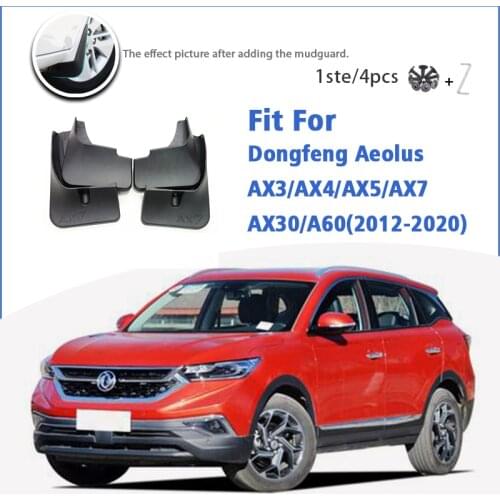 Mudguard For DFM Dongfeng Aeolus AX3/AX4/AX5/AX7/AX30/A60 2012-2020 Front Rear 4pcs Mudflaps Mudguards Splash Guard Fender