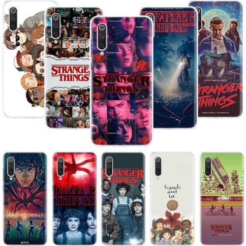 Stranger Things Phone Case For Xiaomi Mi Note 10 11 9 8 10T 9T CC9 A1 A2 A3 5X 6X Pocophone F1 X3 F2 Pro Lite Coque Cover
