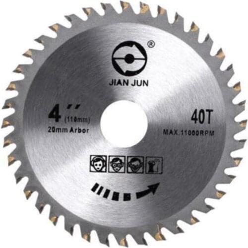 100mm 40T Circular Saw Blade Woodworking Cutting Disc Wood Chipboard Cutter Power Rotary Tool Accessories