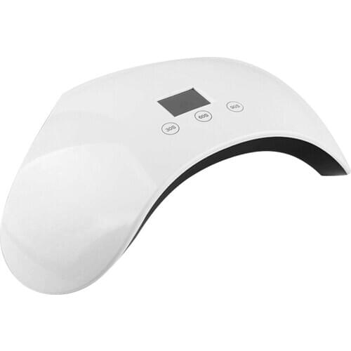 UV 12LED Nail Dryer Lamps Dual Light Source Polish Curing Timing Nail Equipment UV Gelinduction Timing Nail Lamp