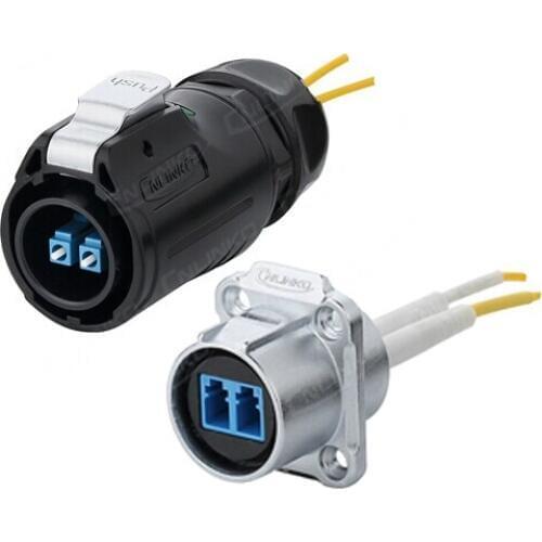 Best quality Data computer network system quick connector RJ45 LP24 aviation air plug socket IP67 waterproof