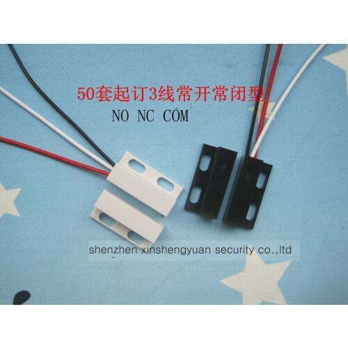 NC & NO Surface-mounted magnetic gap switch for door and window sensor