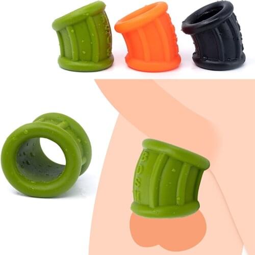 Soft Stretchable Ball Stretcher Scrotum Bondage Penis Ring Male Ejaculation Delay Cock Rings Sex Toys For Men Masturbators Shop