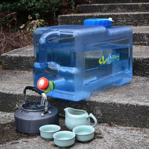 MagiDeal 12L Portable Outdoor Camping Water Carrier Canister Water Storage Container Camping Water Container for Hiking BBQ