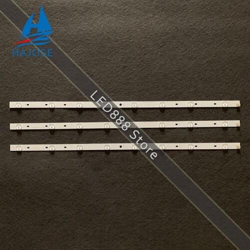 LED Backlight strip 8 lamp For Toshiba 32"TV SVT320AE9 32P1300 32P1400 32P1400VT 32P1400VE 32P1400D 32P2400VT