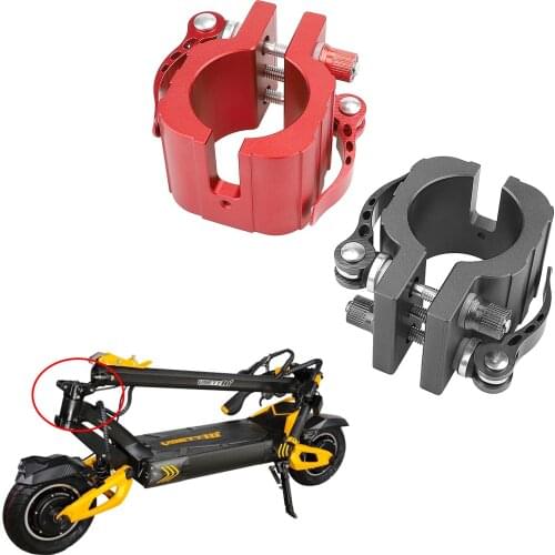 1pcs Electric Scooter Folding Clamp for Zero 8X 10X 11X Speedual Dualtron DT3 Kickscooter Rugged Lock Vertical Rod Fixing Tool