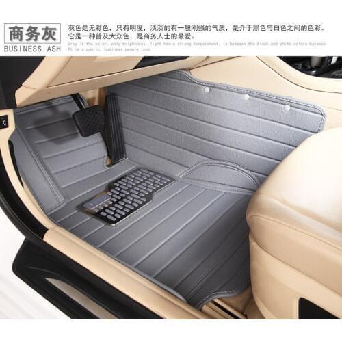 5seats Waterproof XPE Material Non Slip Full Surrounded Car Floor Mats for Cool Granville Dodge