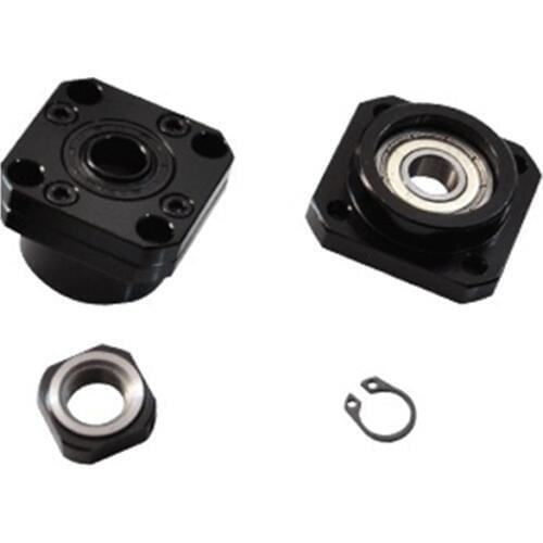 Free Shipping FK12 FF12 Support for Ball Screw 1605 set :1 pc FK12 Fixed Side +1 pc FF12 Floated Side for XYZ CNC parts
