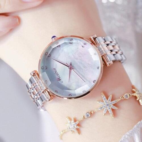 MEIBIN Top Brand New Stainless Steel Wristwatches Luxury Japan Quartz Movement Rose Gold Designer Elegant Style Watches For Wome