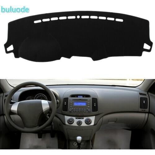 Car Dashboard Cover For Hyundai Elantra 2008 2009 2010 Dash Mat Dashboard Pad Carpet Anti-UV Anti-slip Anti-Sun