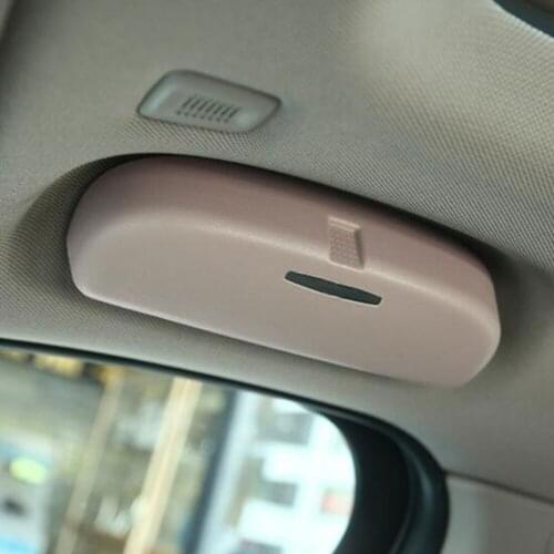 Daefar Glasses Box Storage for BMW F10 F11 F18 F32 F33 F35 F48 F80 F82 F83 Car Abs Sunglasses Case Holder Auto Accessories