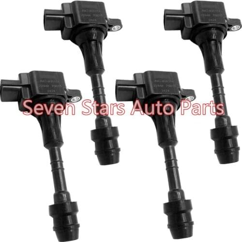 4PCS Auto Parts Igintion Coil For For Niss-an Arma-da Tit-an Infini-ti OEM 22448-7S015 224487S015
