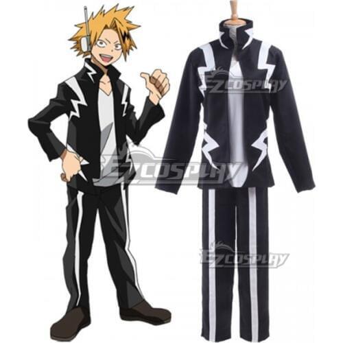 My Hero Academia Boku No Hero Akademia Denki Kaminari Cosplay Costume E001