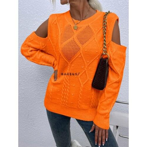 Женские пуловеры с открытыми плечами NOMISSMORE China At AliExpress