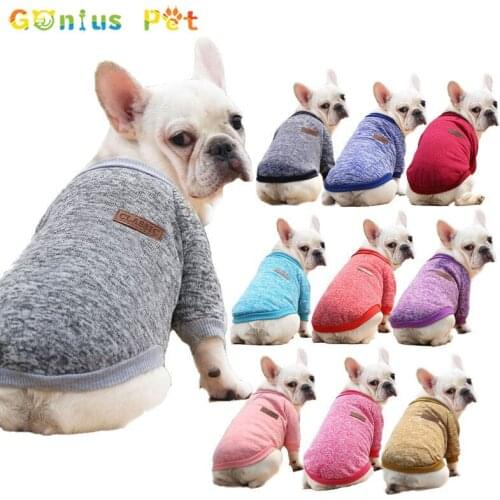 Pet Dog Clothes New Style Sweater For Autumn And Winter Pet Clothing Vest Shirt Warmth For Small Medium Pet Dog Accessories