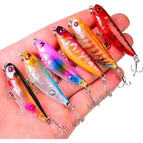 Floating Wobblers Pencil Fishing Lure 4.7cm/4.5g Stickbait Fishing Bait Aritificial Hard Bait Tackle For Pike Bass Good Action