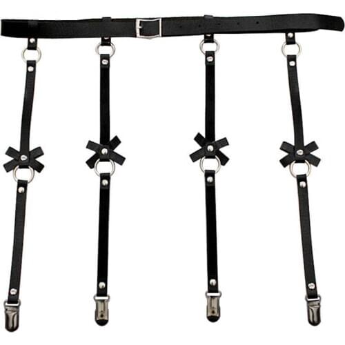 Fashion Leather Leg Garter Body Bondage Strap Harness Belt Bridal Garters Belts For Womens Lingerie Sex Body Sexy Suspender