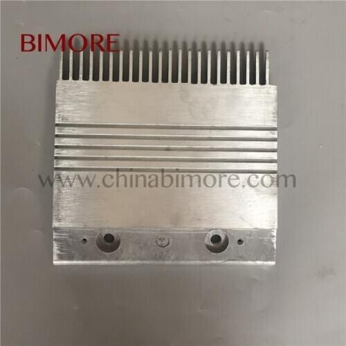 KM3658827 DEE3658827 Escalator Elevator Parts Move Walking Comb Plate RSV-B Length 202mm Width 202mm Install Size 99mm 22T Right