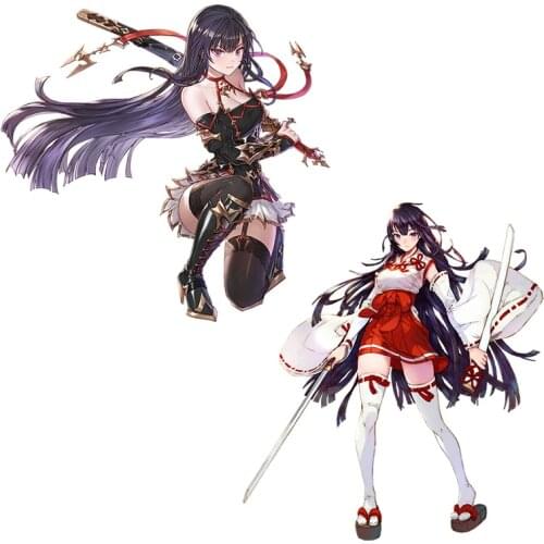 Three Ratels CDM352 Kings Raid Selia Waterproof stickers for moto auto car Gift Bicycle Computer gabinete gamer decals