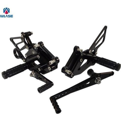 Waase Adjustable Rcing Rider Rear Sets Shift Rearset Footrest Foot Rest Pegs For BMW S1000RR S 1000 RR 2015 2016 2017
