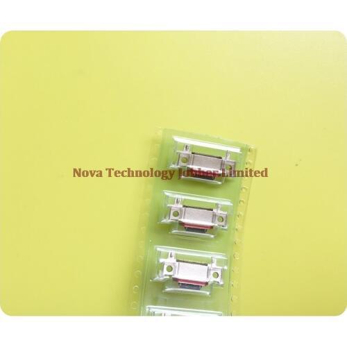 Wyieno 50Pcs/Lot For Samsung A3 A5 A7 2017 A320 A520 A720 Charging Port Charger Flex Phone Parts Dock Plug