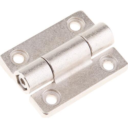 1.77 X 1.34 Inch Adjustable Torque Hinge Silver Positioning Hinge Door Hinge