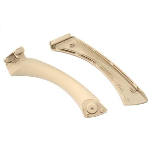 2Pcs/Set Door Handle Panel Cover Perfect Match Easy Installation Lightweight Left Inner Door Molding Trim Base for BMW E90 06-12