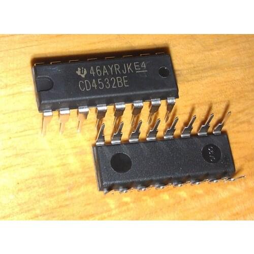 5/PCS New Cd4532 Cd4532be Logic Device Counter IC Dip16 Imported