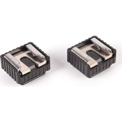 Flash Hot Shoe Mount Adapter Of 1/4" Screw Thread For Studio Light Stand Tripod For Canon 580EX II/580EX/550EX