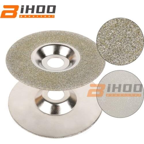 125mm/5inch Diamond Grinding Disc Electroplating for Jade Marble Tiles Glass Angle Grinder Turning Tools Grinding Tool Grit 46