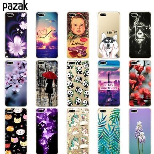 For Honor 7S/ 7A/7A Prime 5.45 inch Case Silicon TPU Back Phone Case Cover for Huawei Honor 7A 7S DUA L22 Protective Bag Bumper