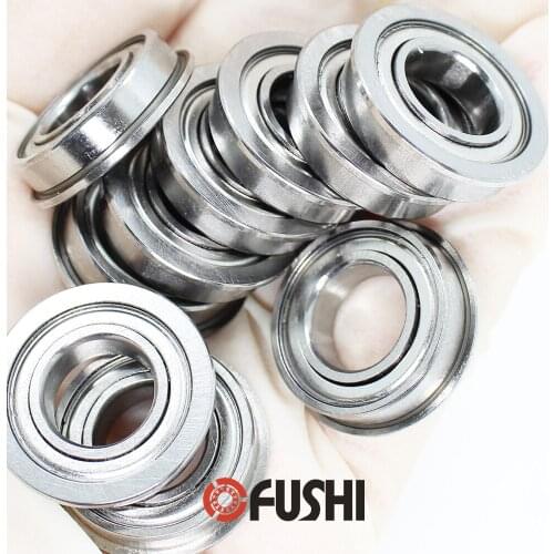F628ZZ Flange Bearing 8x24x8 mm ABEC-1 ( 10 PCS ) Flanged F628 Z ZZ Ball Bearings