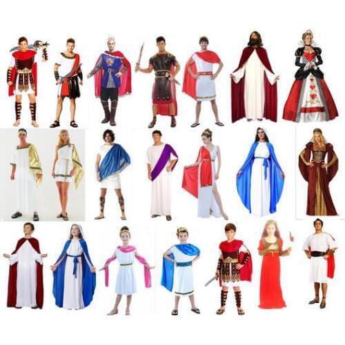 Adult Kids Bible Nuns Virgin Mary Dressed Arrival Classic Halloween Costumes Christmas Makeup Cosplay Dress Rome Braves Clothing