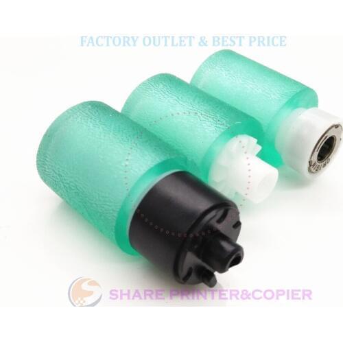 SHARE Green rubber 2BR06520 2F906240 2F906230 pickup roller kit For Kyocera M2035 P2135 M2530 2810 1300 2020 4000 FS1920 FS1016
