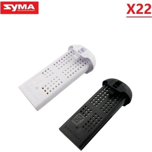 Original 3.7V 400mAh Lipo Battery For SYMA X22/X22W RC Aircraft Spare Parts For SYMA X22/X22W Accessories Battery White / Black