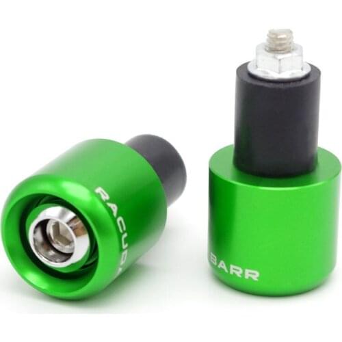 22mm Motorcycle Handlebar Grips Ends Counterweight Fists Plugs Cafe Racer FOR suzuki boulevard m109r gsx s1000 gsf 600 aprilia