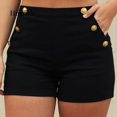 Women Casual Wild Thin Shorts New Fashion Slim Elastic Waist Shorts High Quality Summer Solid Color High Waist Shorts