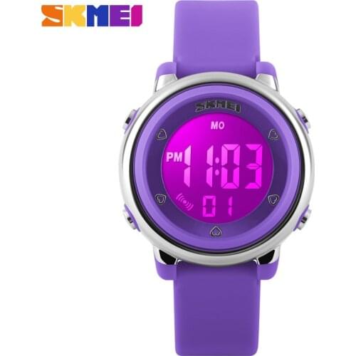 SKMEI Fashion Sports Kids Watches Waterproof Alarm Watch Children Back Light Calendar Digital Wristwatches Relogio Infantil 1100