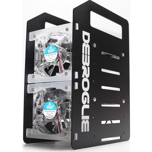 6F hard disk rack 3.5 Aluminum alloy heat dissipation bracket HDD multi-layer mechanical HDD expansion rack chia mining