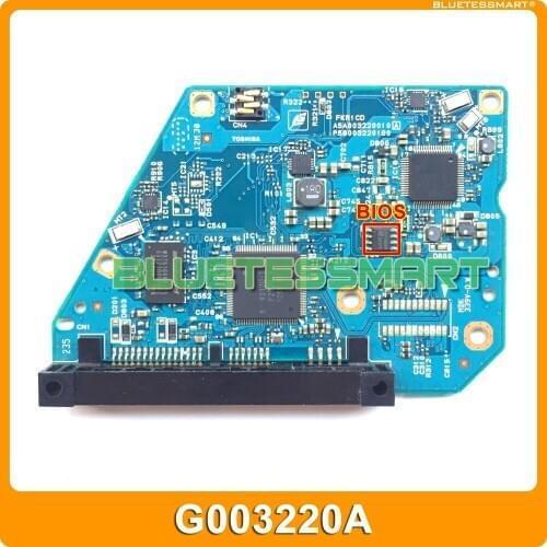 Hard drive PCB controller G003220A for Toshiba 3.5 SATA hdd data recovery hard drive repair
