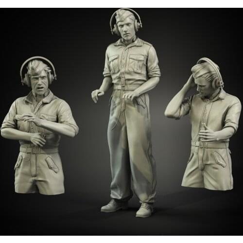 1/35 Resin Model Figure GK， Unassembled and unpainted kit